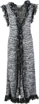 Bottega Veneta Maxi Jurk - Dames - Maxi kleedjes - Zwart - S - Katoen - Kleedjes