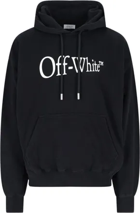 Off-white Run Arrow Skate Hoodie - Black