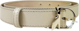 Patrizia Pepe Cintura 8W0010 - Dames - Riemen - Beige - XS - Accessoires