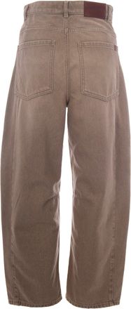Max Mara Womens Jeans Arcadia Light Cappuccino Used Cotton