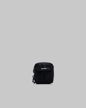 Topologie Wares Bags Mini Utility Sacoche Black Tech Sateen