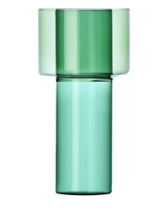 Ichendorf A Petrol glazen vaas (13 cm) - Groen