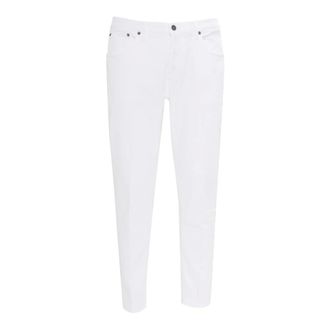 Dondup Skinny Jeans, female, White, Size: W34 Pantalone Brighton
