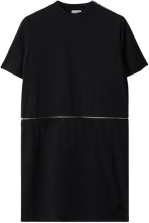 Burberry Womens Black Cotton Dress, Size XX-Small