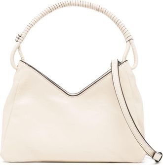 Staud Valerie leather shoulder bag - women - Calf Leather - One Size - White