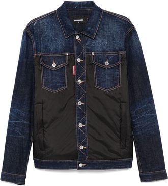 Dsquared2 Piumino denim - Blu