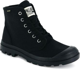 Palladium Mens Palladium Pampa Hi Originale 75349-060-M Boots Black Canvas KHD1019