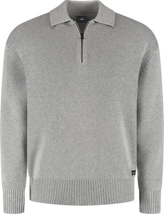 Wahts Mens Knitwear, TargetGroup:Men Light Grey Melange / XXL
