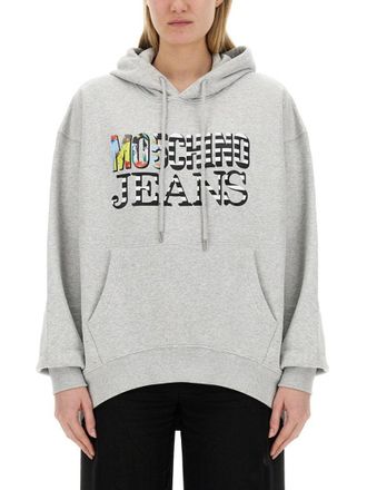 Moschino Oversized Grey Sweatshirt