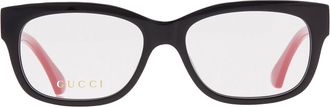 Gucci Demo Square Ladies Eyeglasses GG0278ON 001 51