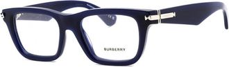 Burberry BE24194120 Rectangle Full Rim Eyeglasses - Blue