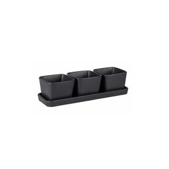 WENKO Set Cuencos Black Outdoor Wenko