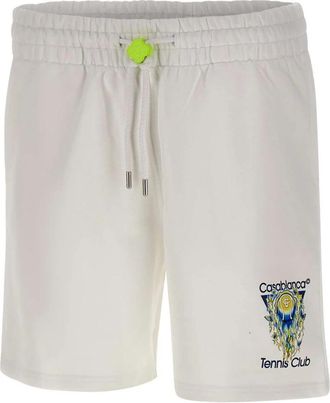 Casablanca Shorts - Heren - Korte Broeken - Wit - XL - Katoen - Korte Broeken