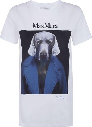 Max Mara T-Shirt Classic Print Mxm Calca