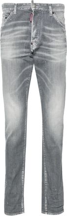 Dsquared2 Cool Guy skinny-leg jeans - men - Elastane/Cotton/Polyester/Cotton - 56 - Grey