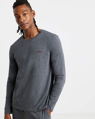 HUGO BOSS Lounge T-Shirt - Charcoal