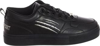 Plein Sport Sportieve Mid-Top Sneakers - Heren - Skateschoenen - Zwart - 40 EU - Leer - Fitness