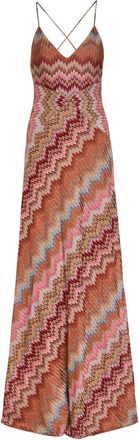 Missoni Chevron Fine-knit Maxi Dress - Multicoloured - 44 (UK12 / M)