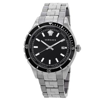 Versus Hellenyium Quartz Black Dial Mens Watch VE3A00520