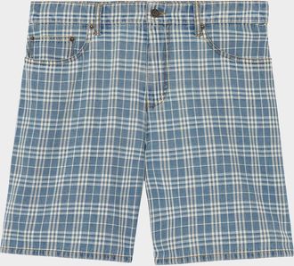 Burberry Men & apos;s Douglas Check Shorts