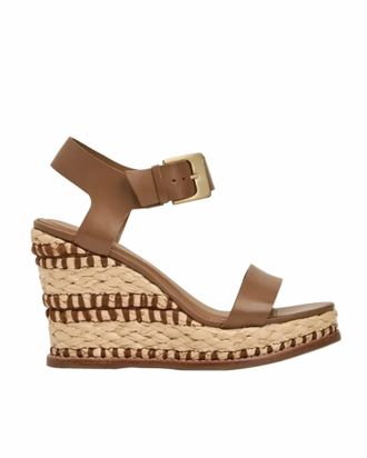 Andr&eacute; Assous Womens Taliah Espadrille Wedge In Camel
