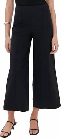 SIMKHAI Kallin Cotton Cropped Pant In Black