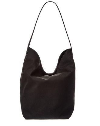 The Row Park N/S Large Canvas & Leather Tote