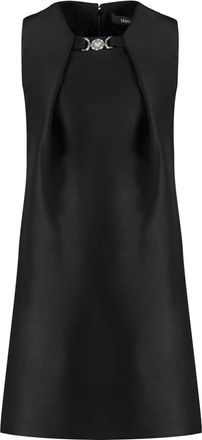 Versace Short Dresses, female, Black, Size: XS Medusa 95 Mini Dress