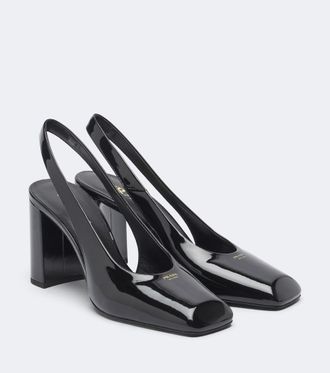 Prada Salones destalonados de charol