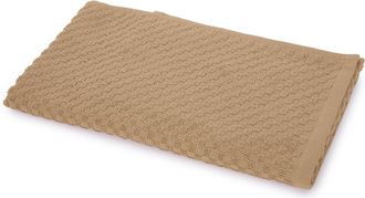 KASANOVA Asciugamano viso ospite cotone Pop Corn beige scuro