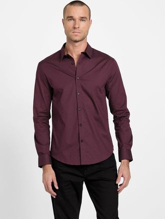 Guess Montey Woven Geometric Shirt