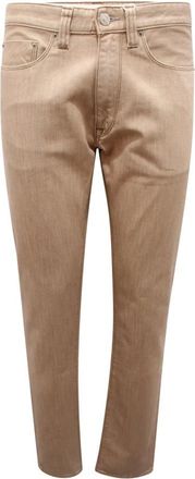 Fred Perry Heren, Broeken, Beige, Maat: W31 Katoen