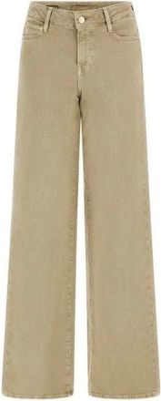 Guess Dames, Jeans, Beige, Maat: W27 Katoen