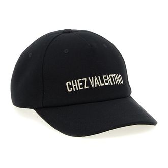 Valentino Garavani Hats - Heren - Petten - Zwart - 59 CM - Accessoires