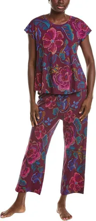 Johnny Was 2Pc The Bobbie Crop Set