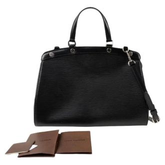 Louis Vuitton Pre-owned Handbags, female, Black, Size: ONE SIZE Pre-owned Brea MM Tote Shoulder Bag