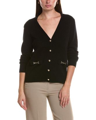 Bruno Magli Wool & Cashmere-Blend V-Neck Cardigan