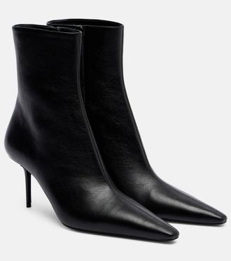 Saint Laurent Ashley leather ankle boots