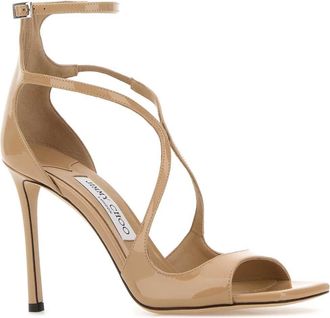 Jimmy Choo London Azia 95 Sandal - Beige