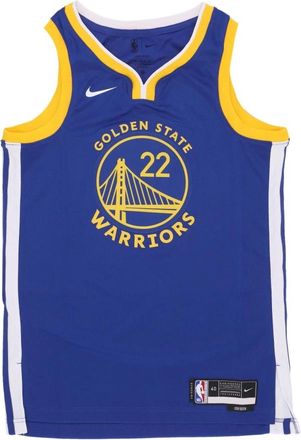 Nike Basketbal Tank Top Icon Edition Swingman Jersey - Heren - Fitness - Blauw - XL - Polyester - Fitness