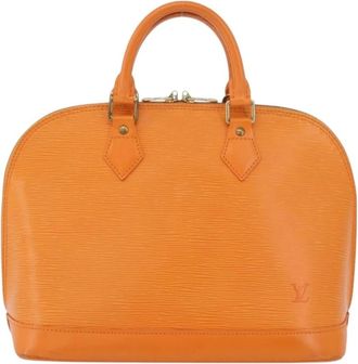 Louis Vuitton Pre-owned Handbags, female, Orange, Size: ONE SIZE Pre-owned Alma Handbag