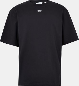 Off-white Mens Off White Arrow Skate T in Black/Aqua - Size X-Large