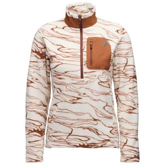 Black Diamond Rift Half Zip Fleece Jacket Fleecepullover f&uuml;r Damen | beige