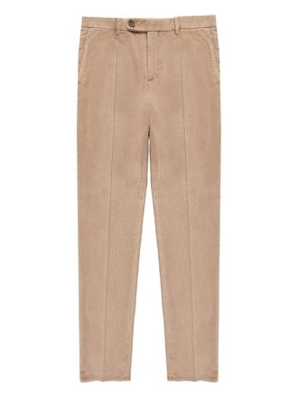 Slowear straight-leg corduroy trousers - Neutrals