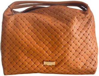 Baldinini Brown Cowhide Leather Womens Womens Handbag