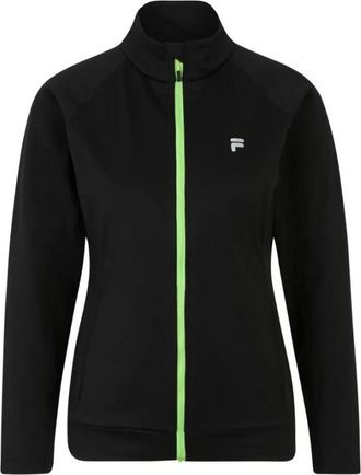 Fila Zip-throughs - Dames - Vesten met rits - Zwart - M - Polyester - Hoodies & sweatvesten