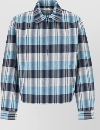 J.W.Anderson embroidered cotton shirt