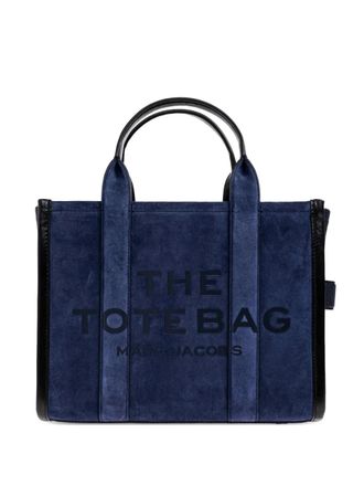 Marc Jacobs handle tote bag - women - Calf Suede - One Size - Blue