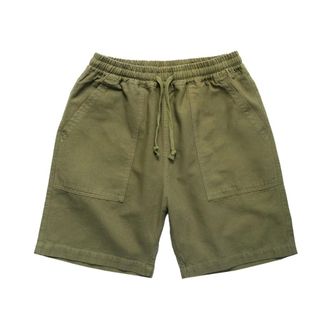 Service Works Casual Shorts, male, Green, Size: 2XL Classic Chef Shorts
