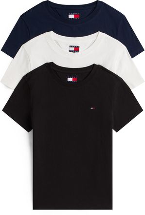 Tommy Jeans Kurzarmshirt »TJW 3PACK C-NECK TEE« Packung, 3er-Pack, 3 Stk. tlg